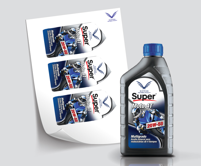 Lubricant Label and Sticker Printing